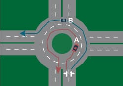 DMV Driving test illustration