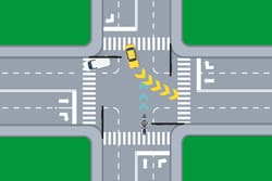 Motorcycle test illustration